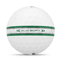 Wilson Duo Soft TRK360 golfové míčky, bílo/zelené