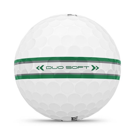 Wilson Duo Soft TRK360 golfové míčky, bílo/zelené