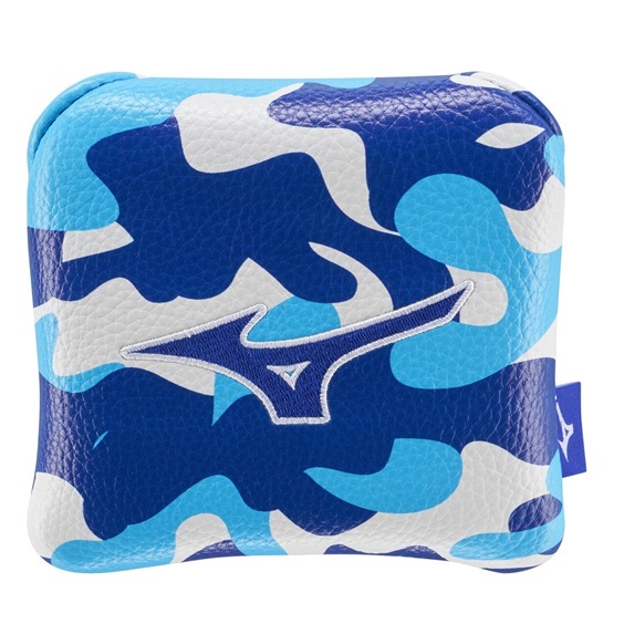 Mizuno Putter Mallet Headcover kryt hlavy, blue camo