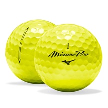 Mizuno Pro S golfové míčky, žluté