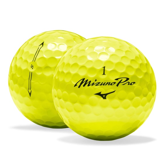 Mizuno Pro S golfové míčky, žluté