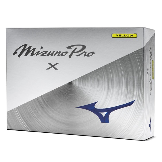 Mizuno Pro X golfové míčky, žluté