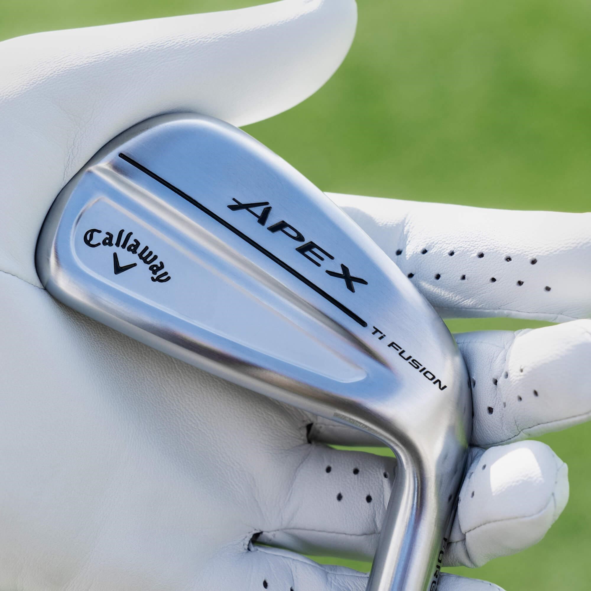 Callaway Apex Ti Fusion 250 Plated pánská železa, grafit