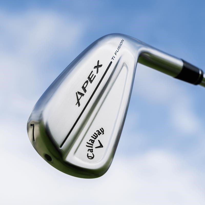 Callaway Apex Ti Fusion 250 Plated pánská železa, ocel