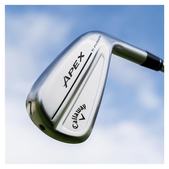 Callaway Apex Ti Fusion 250 Plated pánská železa, ocel