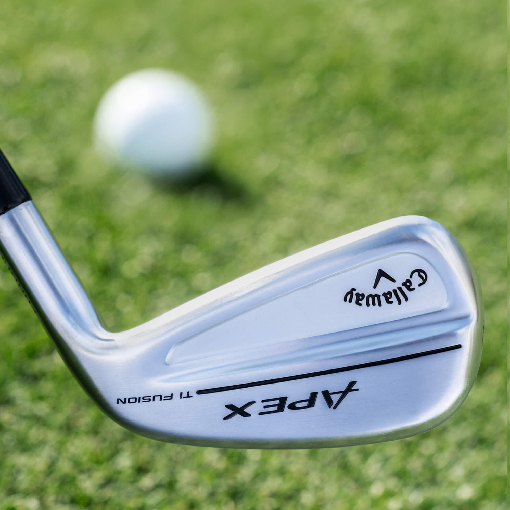 Callaway Apex Ti Fusion 250 Plated pánská železa, ocel