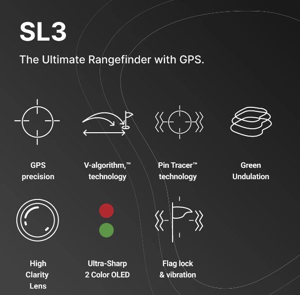 Voice Caddie SL3 GPS & dálkoměr