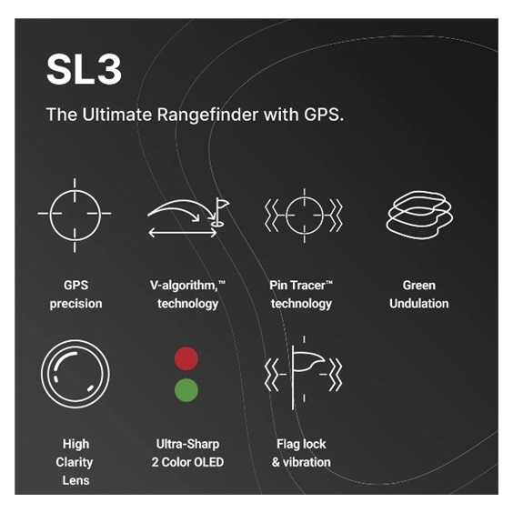 Voice Caddie SL3 GPS & dálkoměr