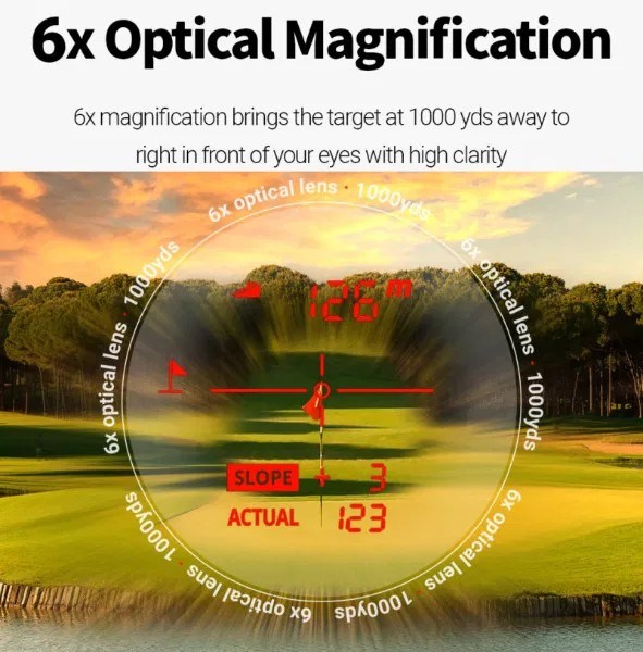 Voice Caddie L6 Laser dálkoměr