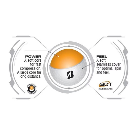 Bridgestone e6 Soft golfové míčky