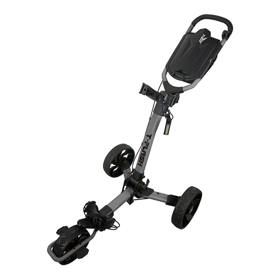 TriLite T-Flash manuální golfový vozík, šedo/černý
