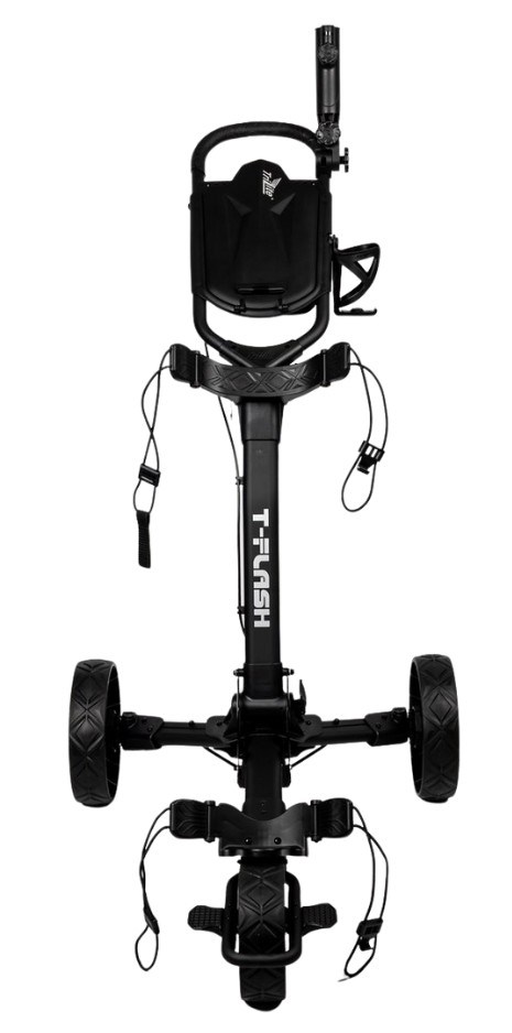 TriLite T-Flash manuální golfový vozík, černý