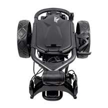 TriLite T-Flash manuální golfový vozík, černý