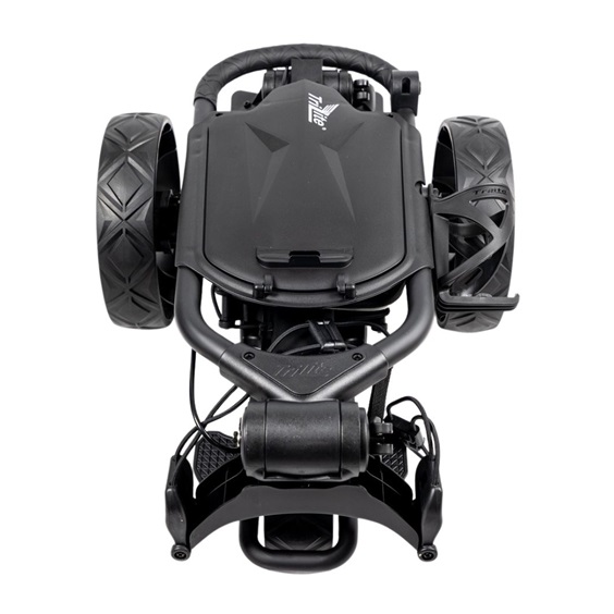TriLite T-Flash manuální golfový vozík, černý