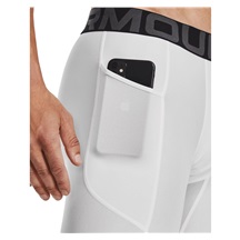 Under Armour HeatGear Shorts pánské kompresní boxerky, bílé