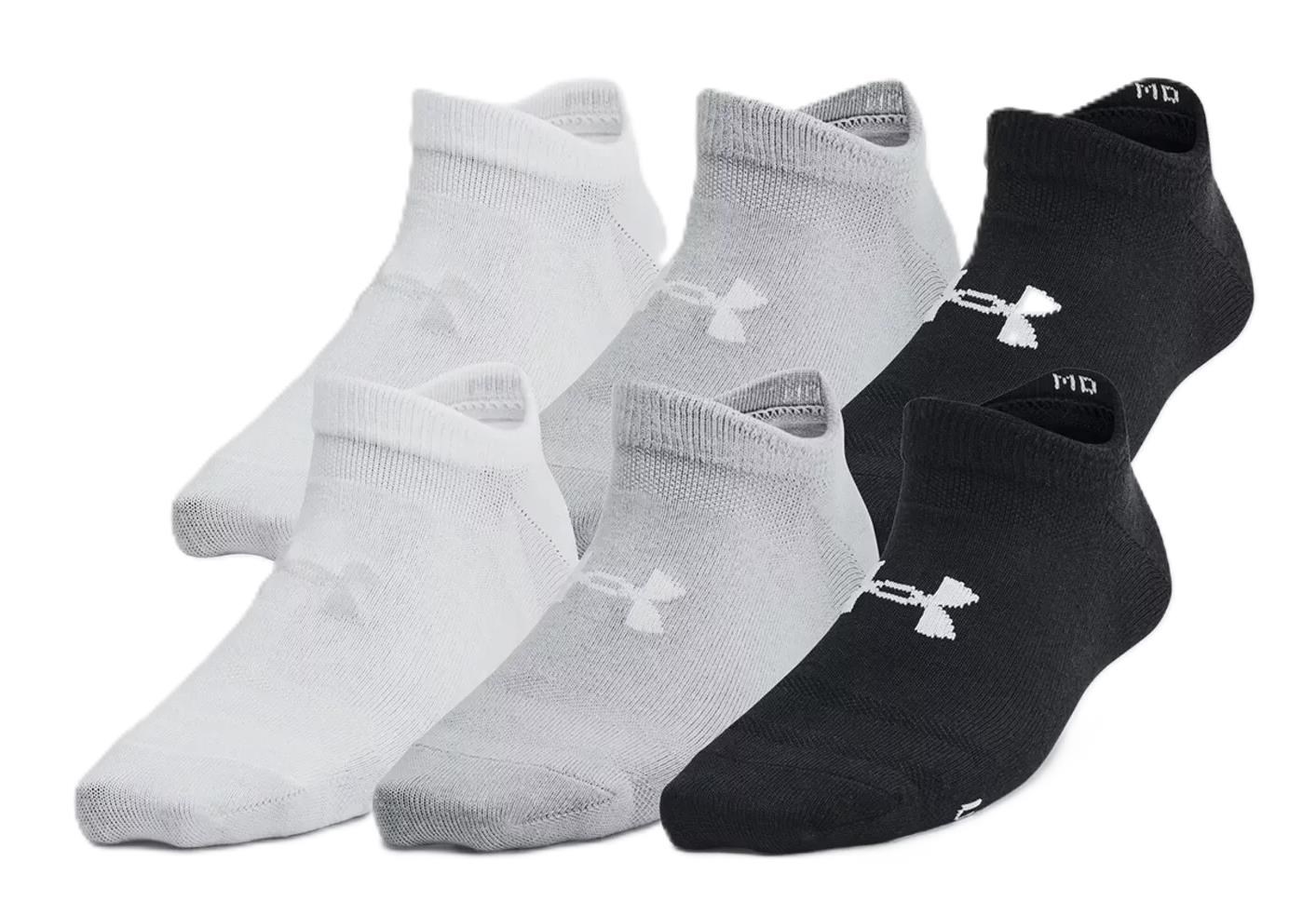 Under Armour Yth Essential No Show dětské ponožky, 6párů