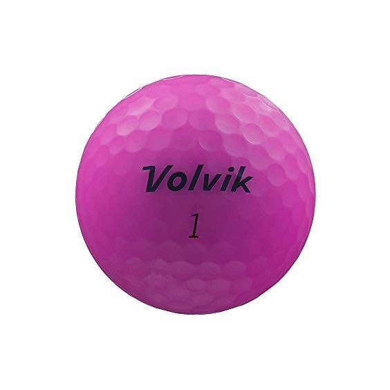 Volvik VIVID golfové míčky, fialové