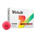 Volvik Vivid golfové míčky, růžové