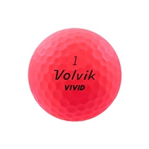 Volvik Vivid golfové míčky, růžové
