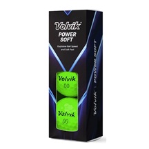 Volvik Power Soft golfové míčky, zelené