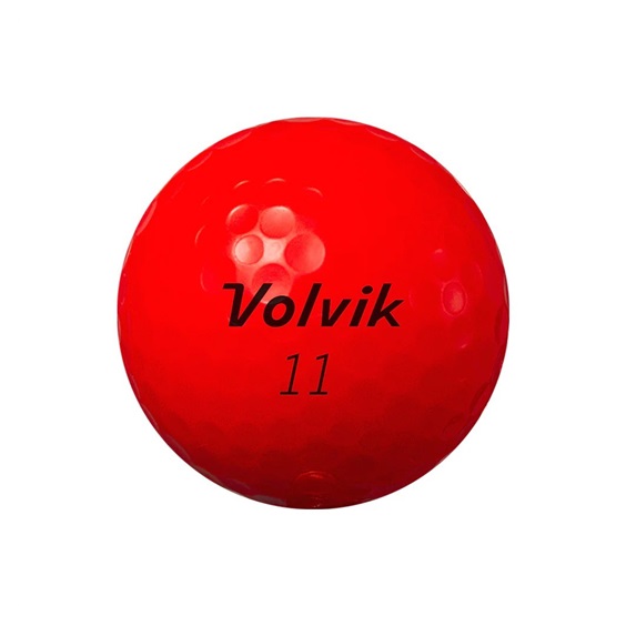Volvik Power Soft golfové míčky, červené