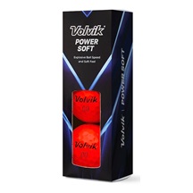 Volvik Power Soft golfové míčky, červené