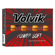 Volvik Power Soft golfové míčky, oranžové
