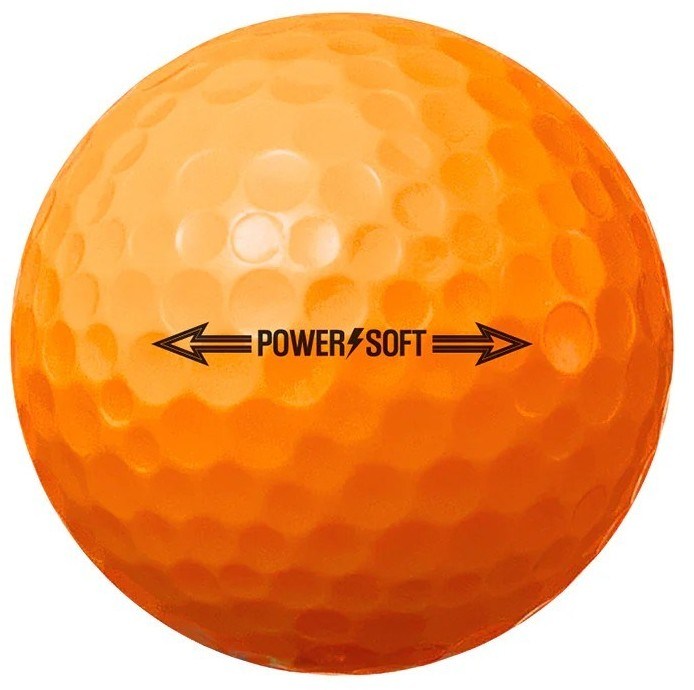 Volvik Power Soft golfové míčky, oranžové