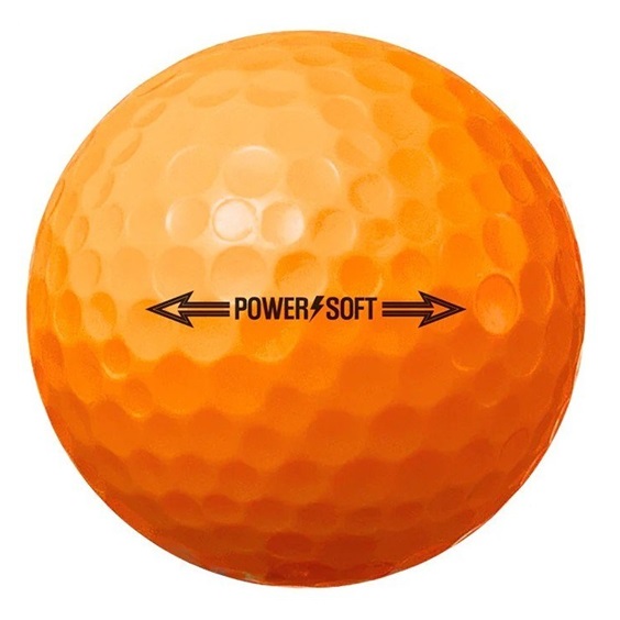 Volvik Power Soft golfové míčky, oranžové