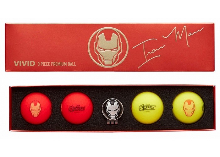 Volvik VIVID MARVEL IRONMAN dárková sada