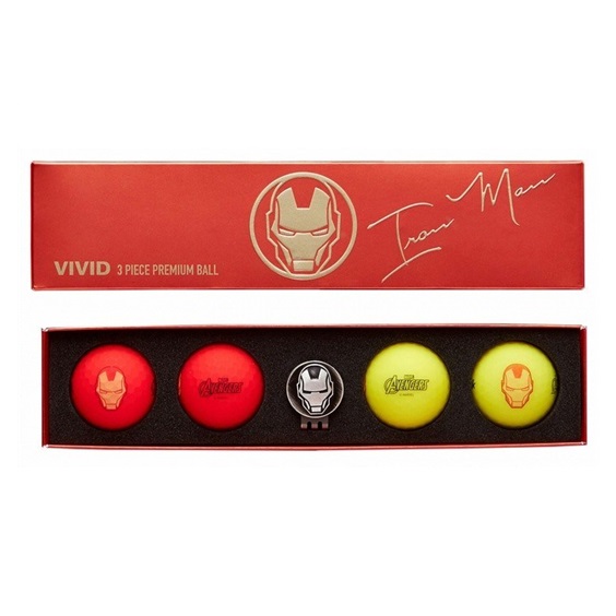 Volvik VIVID MARVEL IRONMAN dárková sada