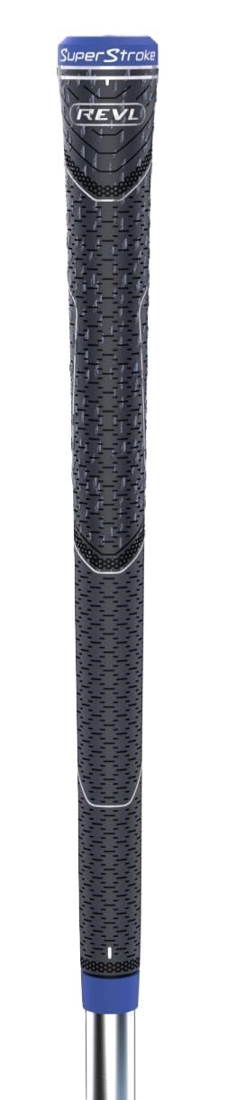 Superstroke REVL Element Club grip, Standard, šedo/modrý