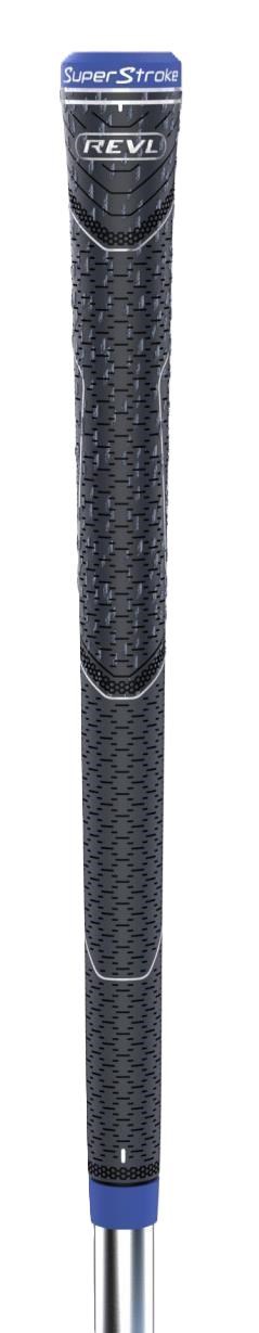Superstroke REVL Element Club grip, Midsize, šedo/modrý