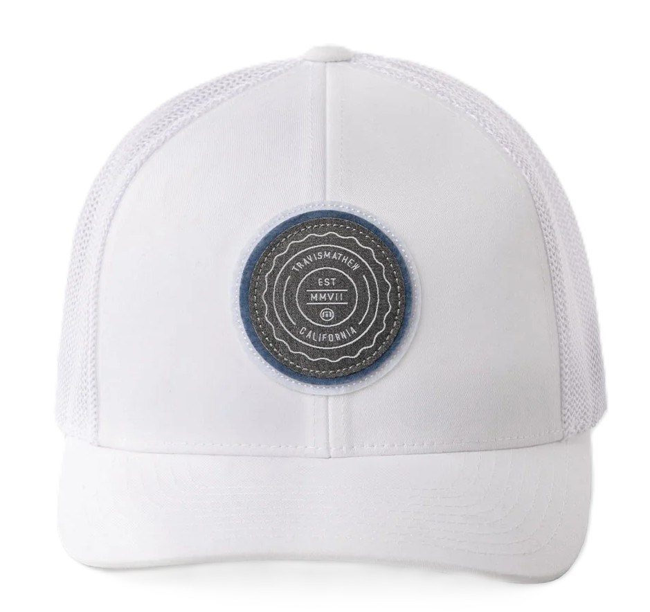 Travis Mathew The Patch pánská kšiltovka, bílá