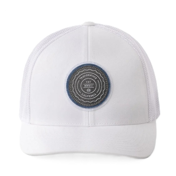 Travis Mathew The Patch pánská kšiltovka, bílá