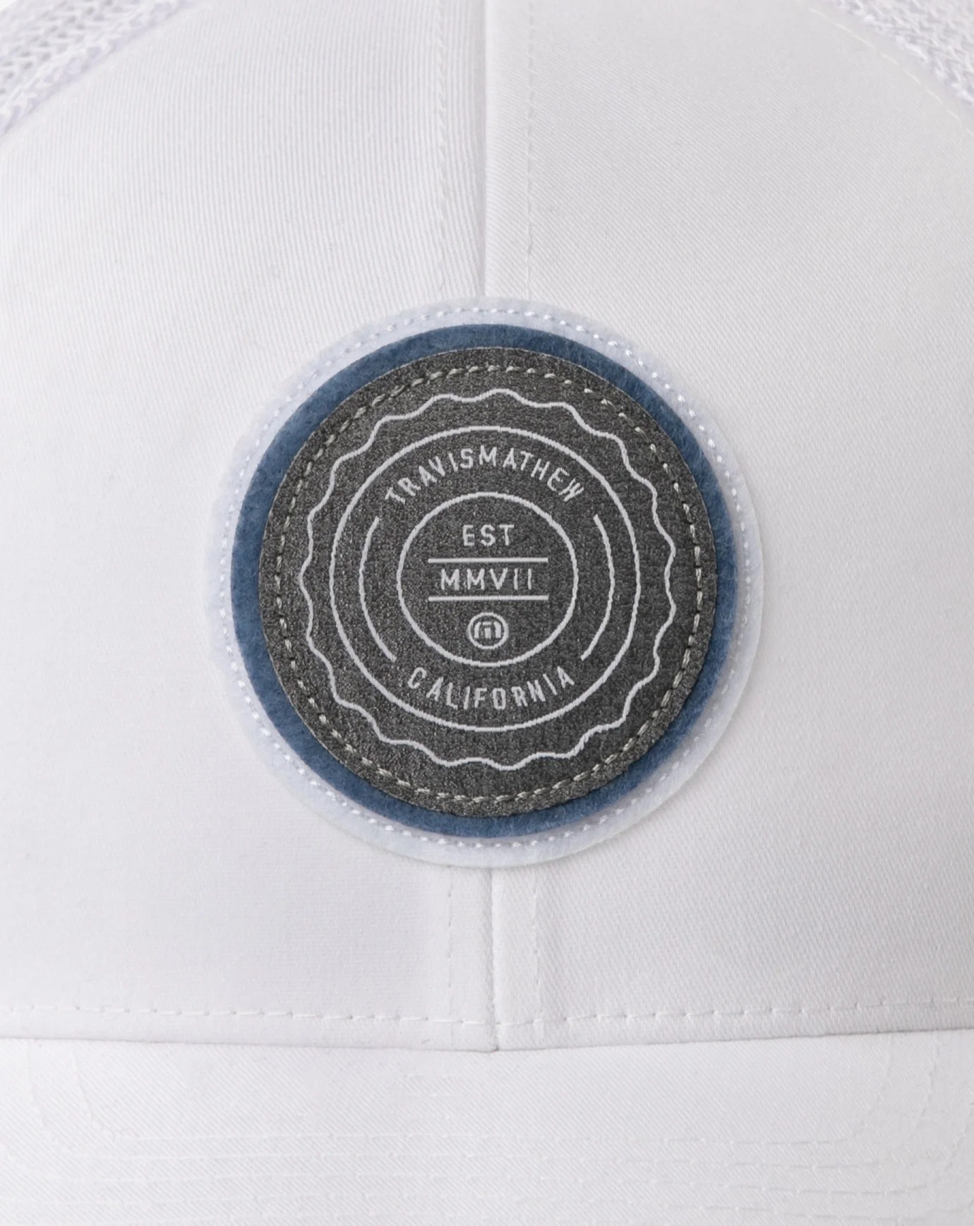 Travis Mathew The Patch pánská kšiltovka, bílá
