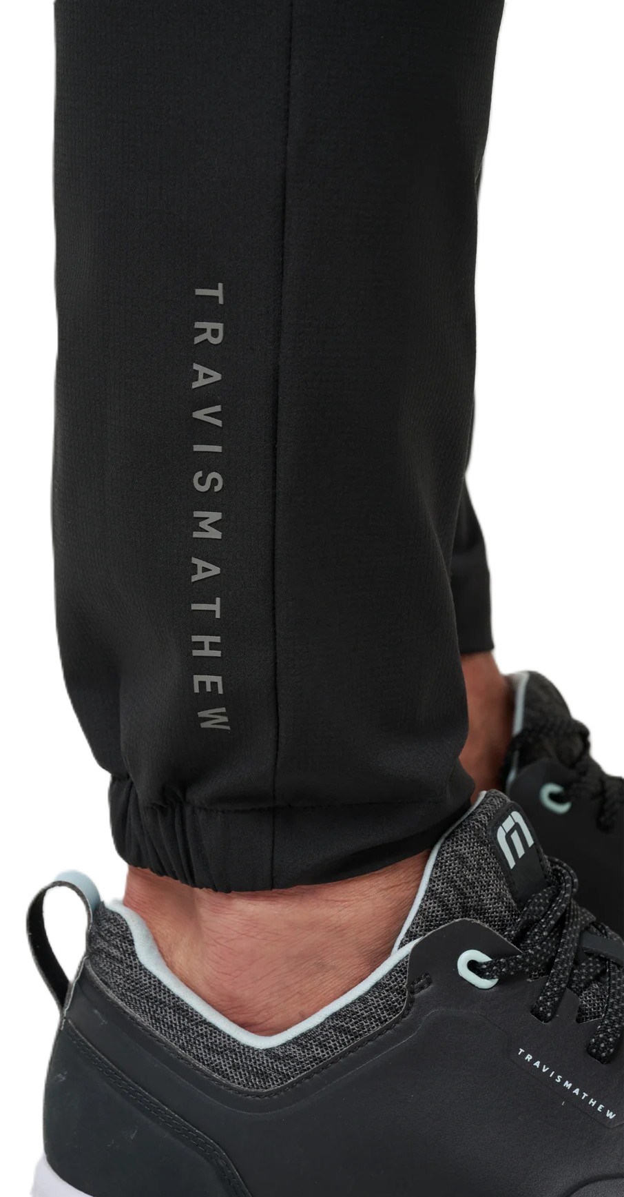 Travis Mathew Open To Close Jogger pánské kalhoty, černé