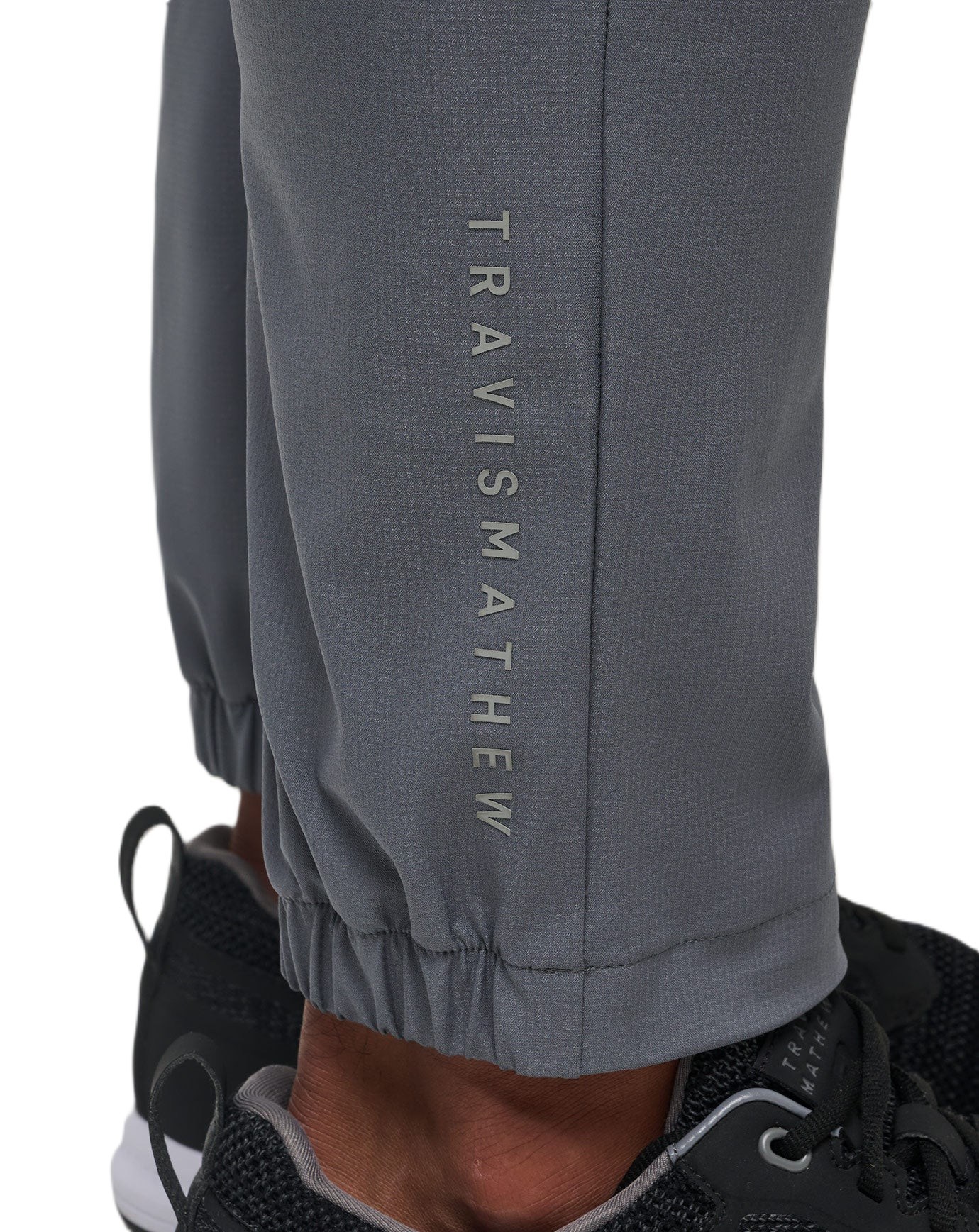 Travis Mathew Open To Close Jogger pánské kalhoty, šedé