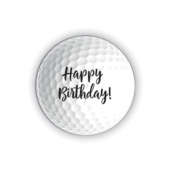 LIMITED - Callaway Supersoft golfové míčky, HAPPY BIRTHDAY