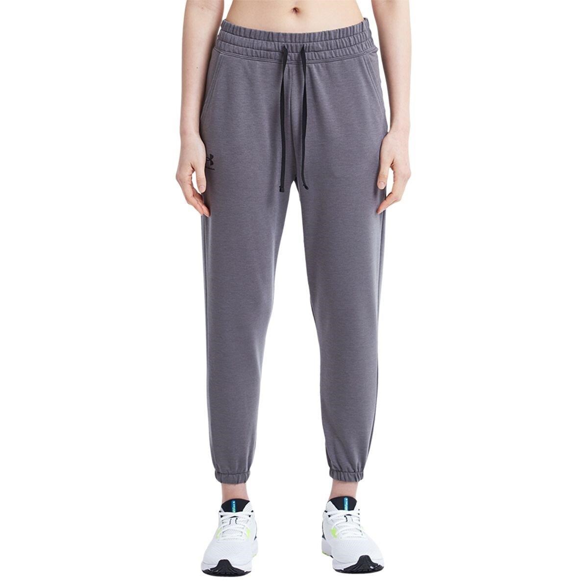 Under Armour Rival Terry Jogger dámské tepláky, šedé