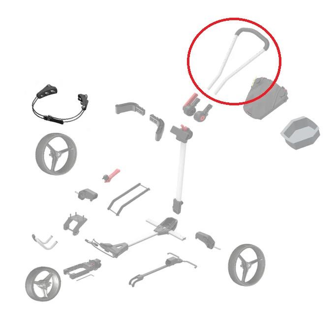 Big Max Handle náhradní rukojeť pro Blade IP/Blade+, černá