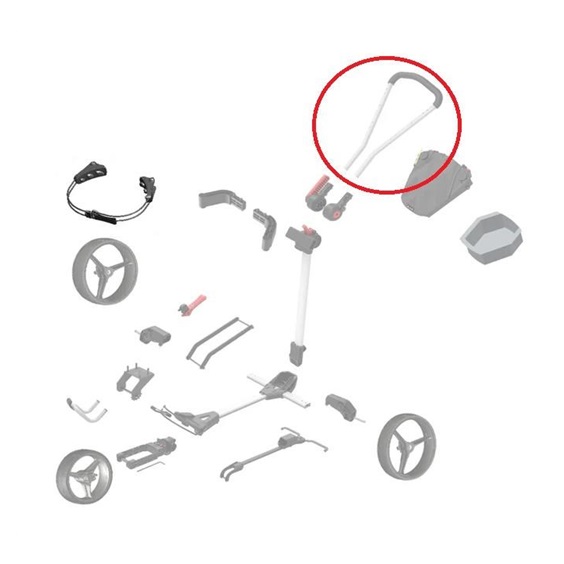 Big Max Handle náhradní rukojeť pro Blade IP/Blade+, černá
