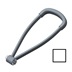 Big Max Handle náhradní rukojeť pro Blade IP/Blade+, bílá