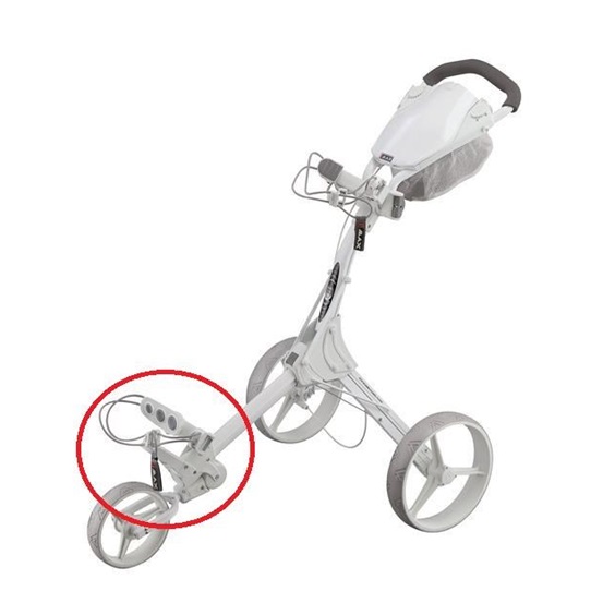 Big Max IQ+ Lower Bag Holder náhradní spodní držák bagu, fete blanche