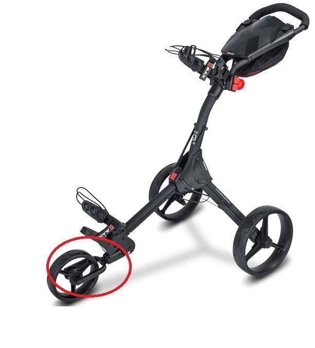 Big Max IQ+ Front Fork náhradní přední vidlice, černá