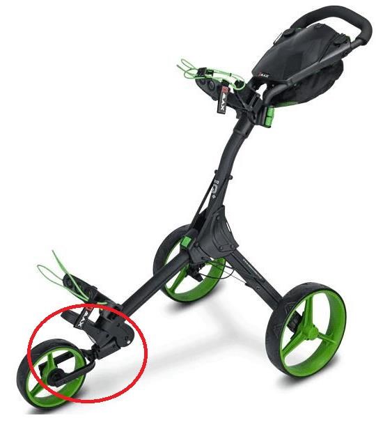 Big Max IQ+ Front Fork náhradní přední vidlice, limetková
