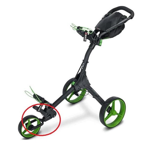 Big Max IQ+ Front Fork náhradní přední vidlice, limetková