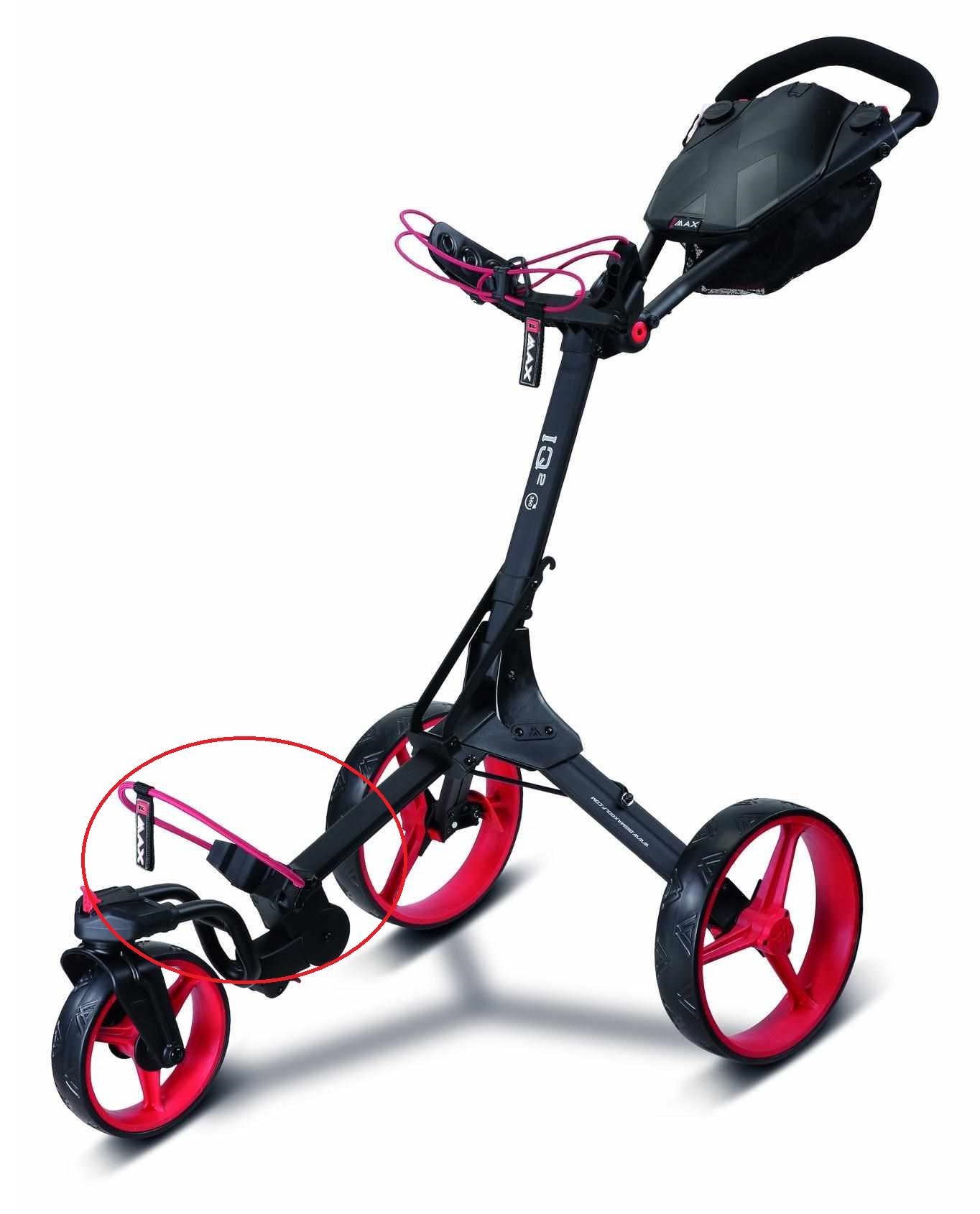 Big Max IQ 360 Lower Bag Holder spodní držák bagu, červený