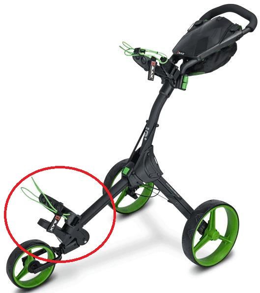 Big Max IQ 360 Lower Bag Holder spodní držák bagu, limetkový