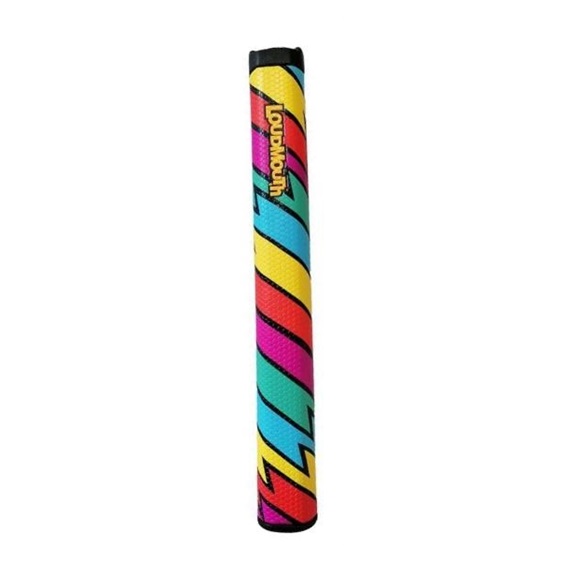 Loudmouth Captain Thunderbolt putter grip, jumbo